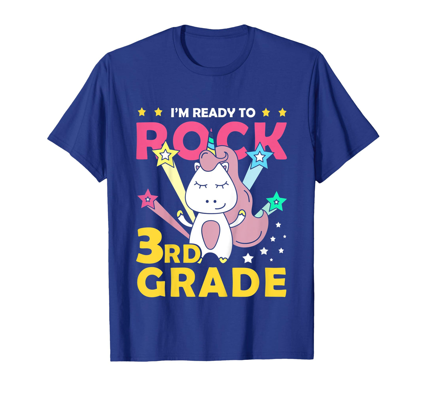 Kids I'm Ready Crush 3rd Grade Shirt Cute Unicorn T-Shirt