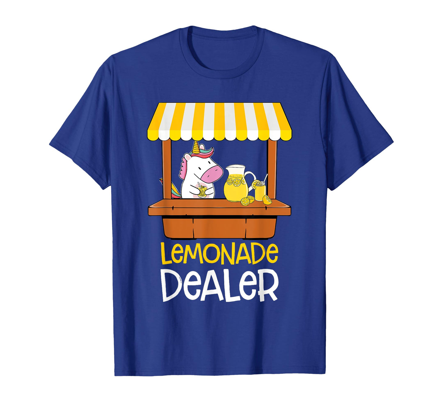 Lemonade Stand Dealer Unicorn Refreshing Lemon Kids T-Shirt