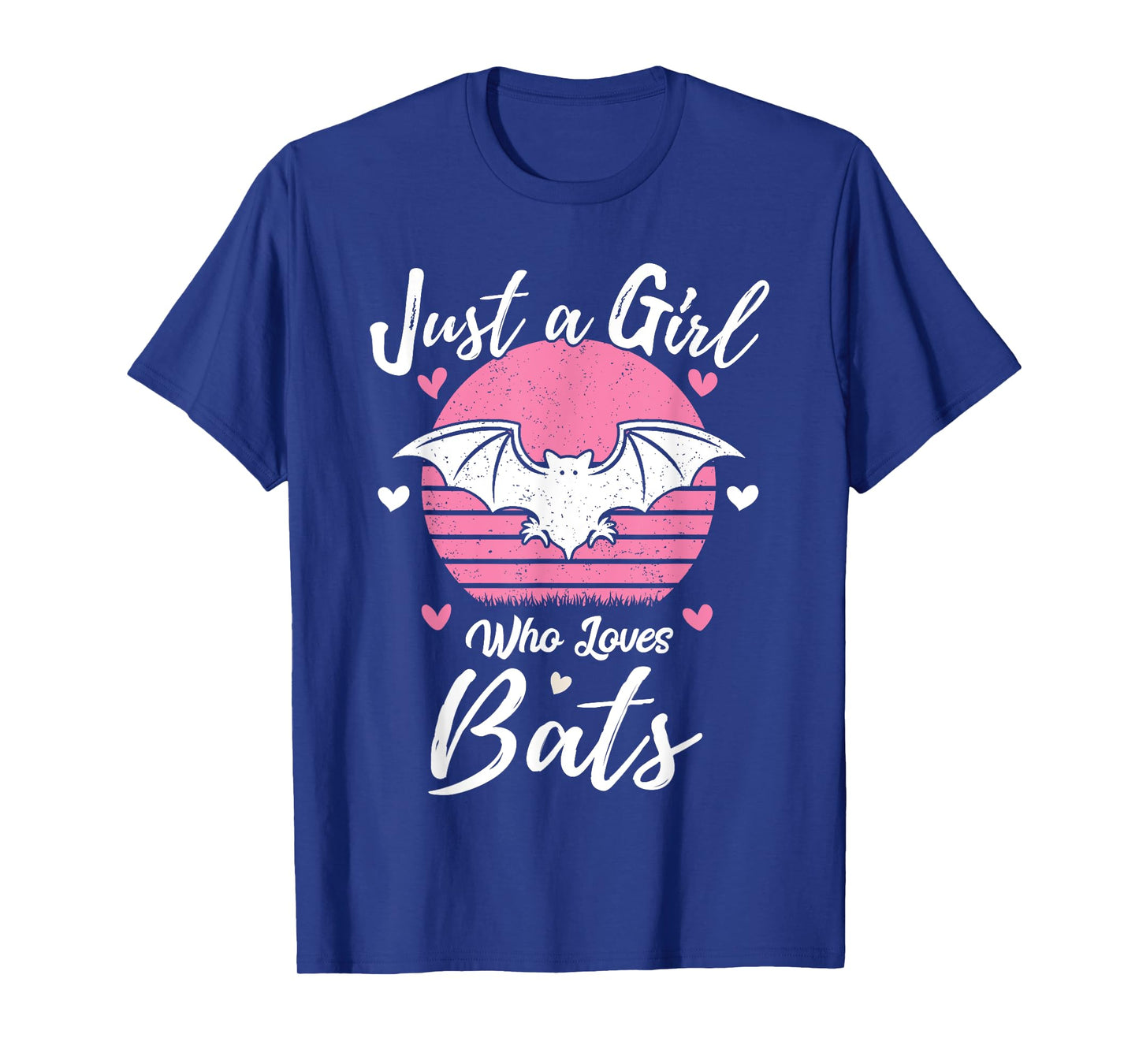 Women Girls Bat Lover Gift Just A Girl Who Loves Bats T-Shirt