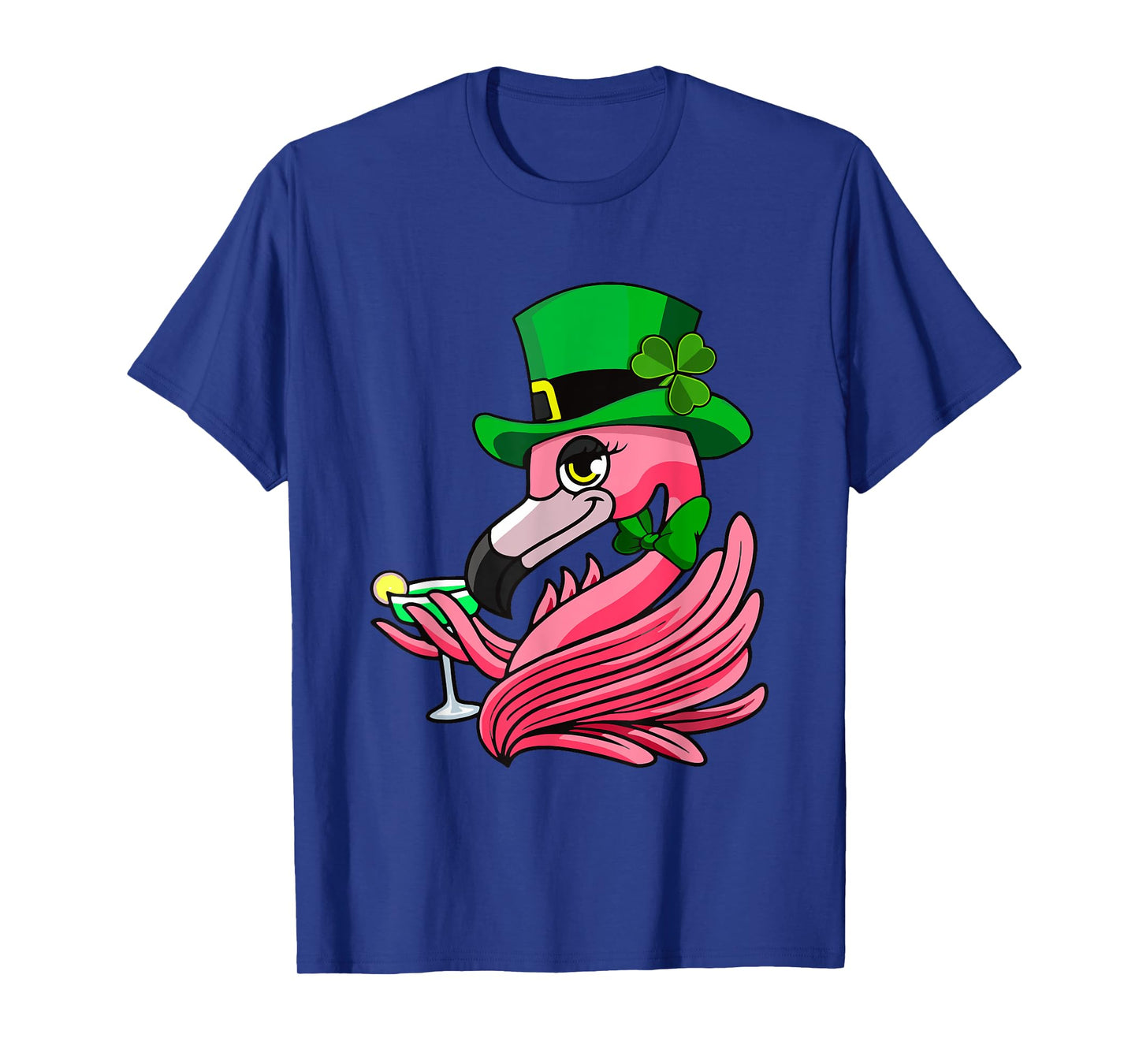 Irish Flamingo leprechaun Funny St Patrick's Day T-Shirt