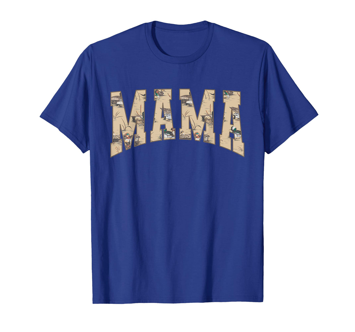 Hunting Mama Duck Camouflage Camo Waterfowl Duck Camo Women T-Shirt