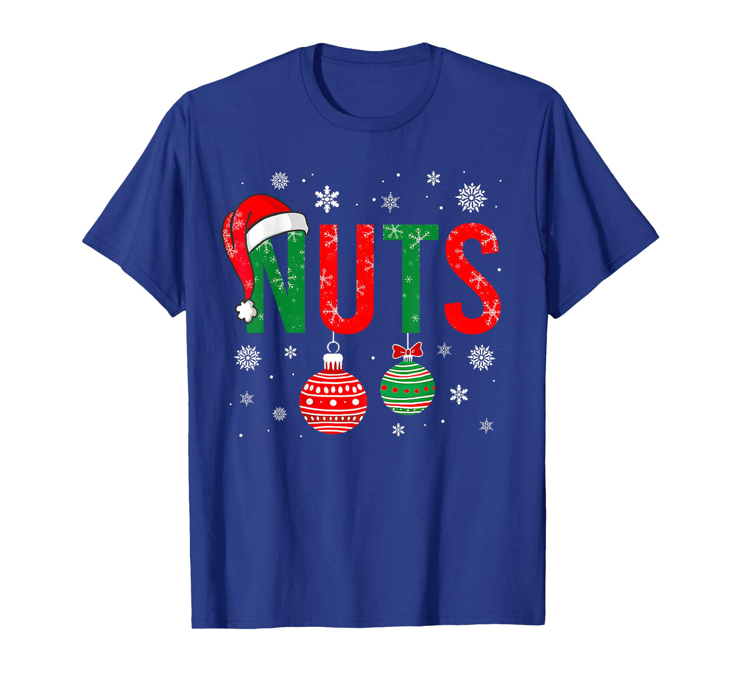 Chest Nuts Christmas Funny Matching Couple Pajama Chestnuts T-Shirt