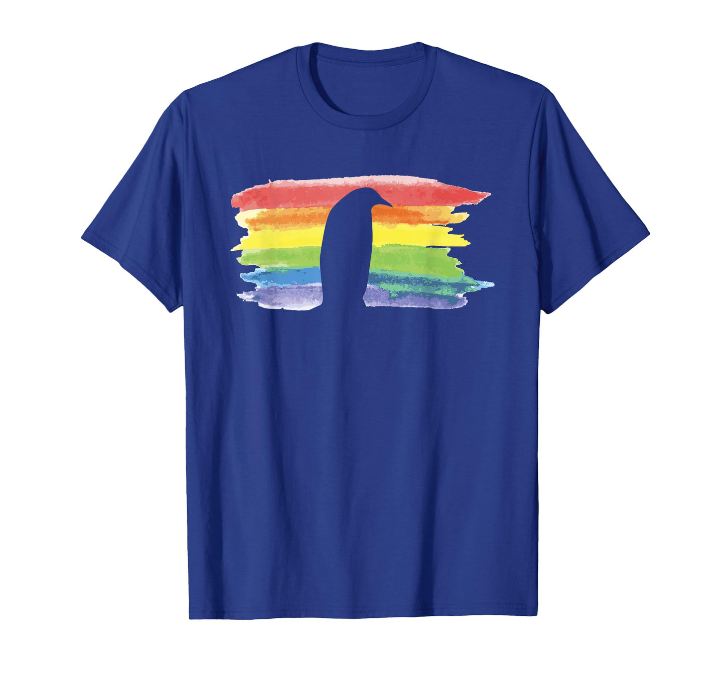 Rainbow LGBT Pride Penguin Lover Flightless Bird Lesbian Gay T-Shirt