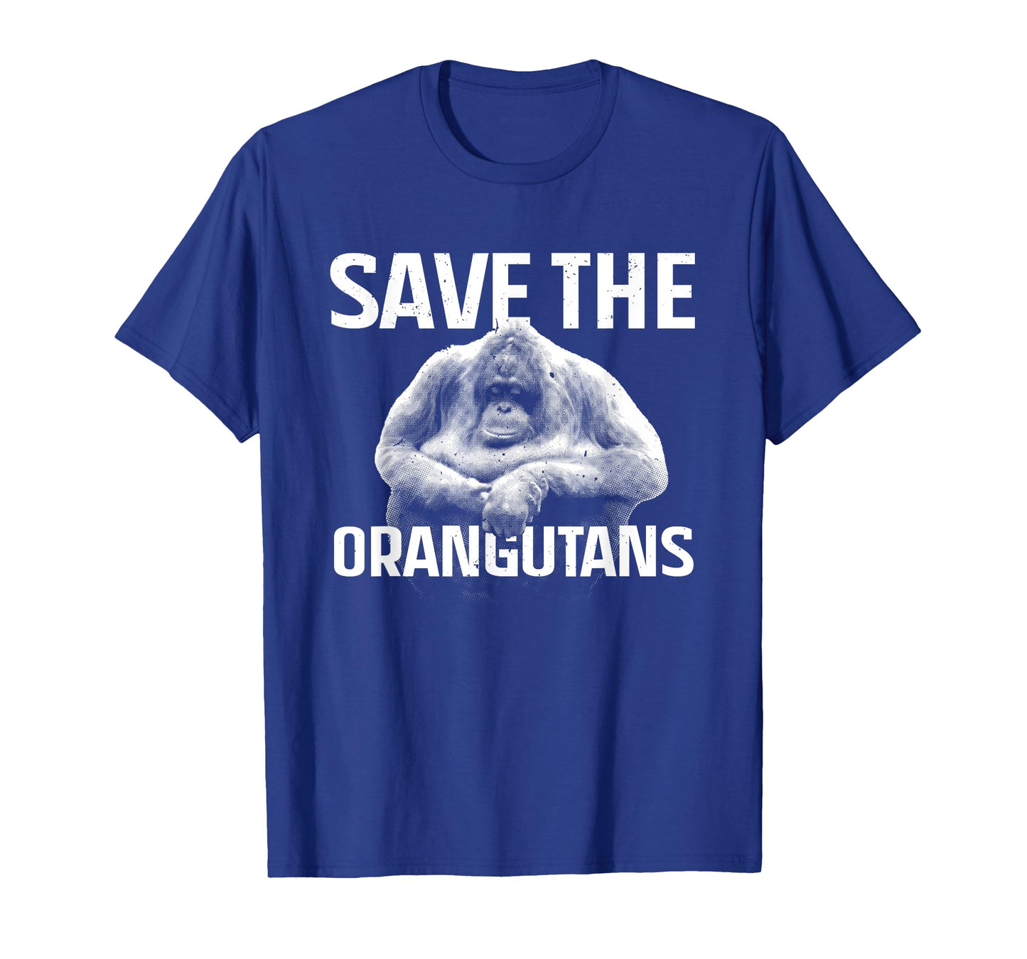 Funny Orangutan Art For Men Women Orangutan Great Ape Lover T-Shirt
