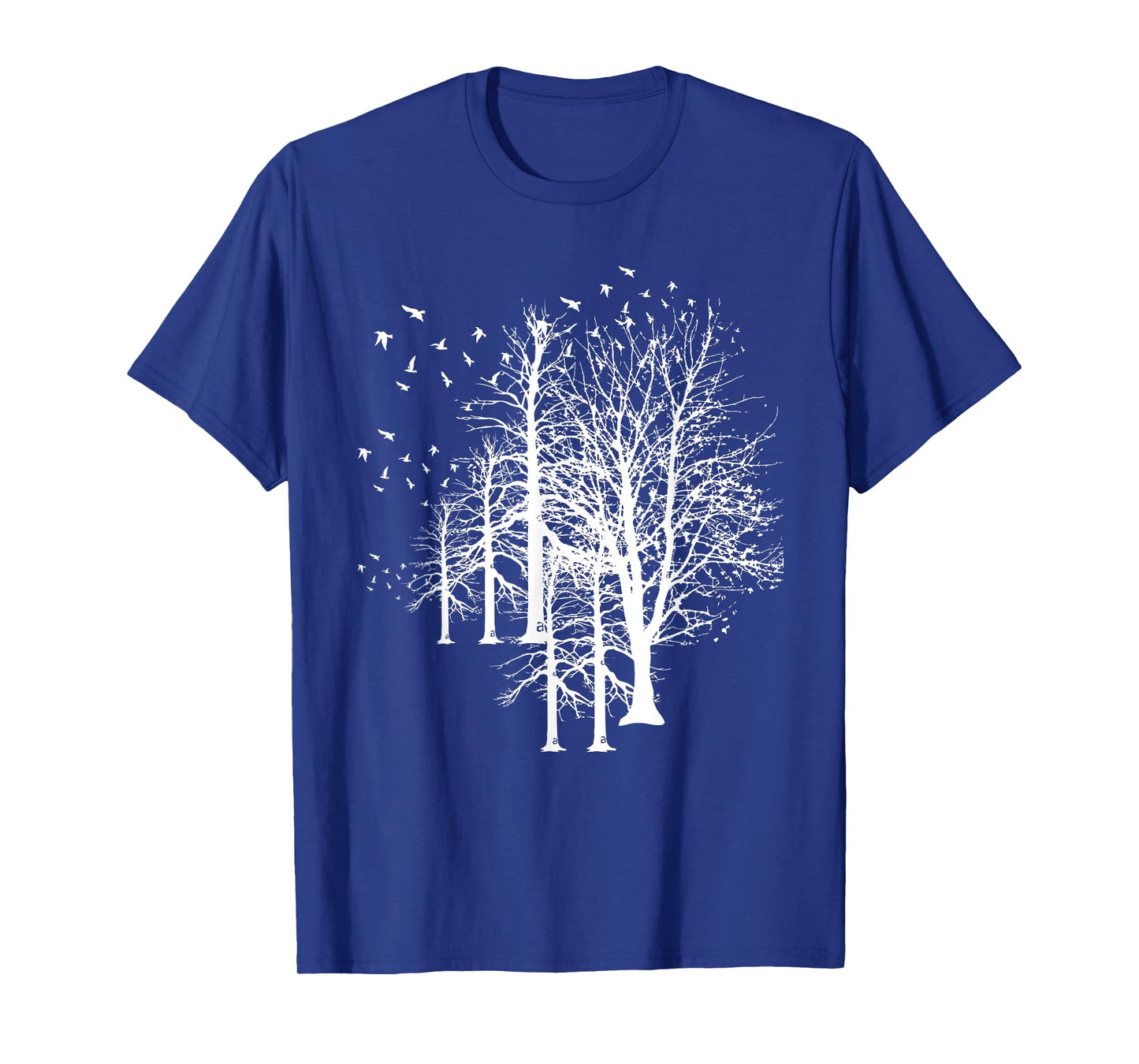 Outdoors Forest Trees Wildlife Flock Of Birds Nature T-Shirt
