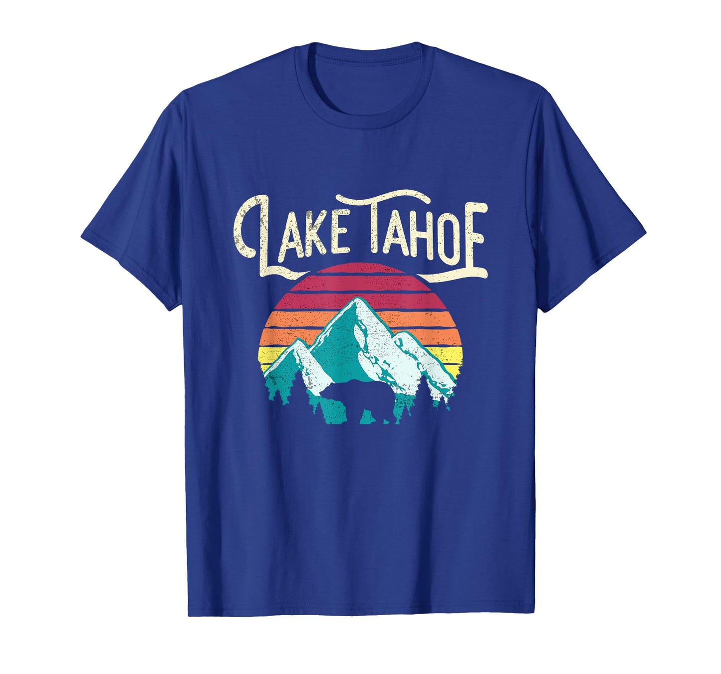 Vintage Lake Tahoe Mountain Retro T-Shirt T-Shirt