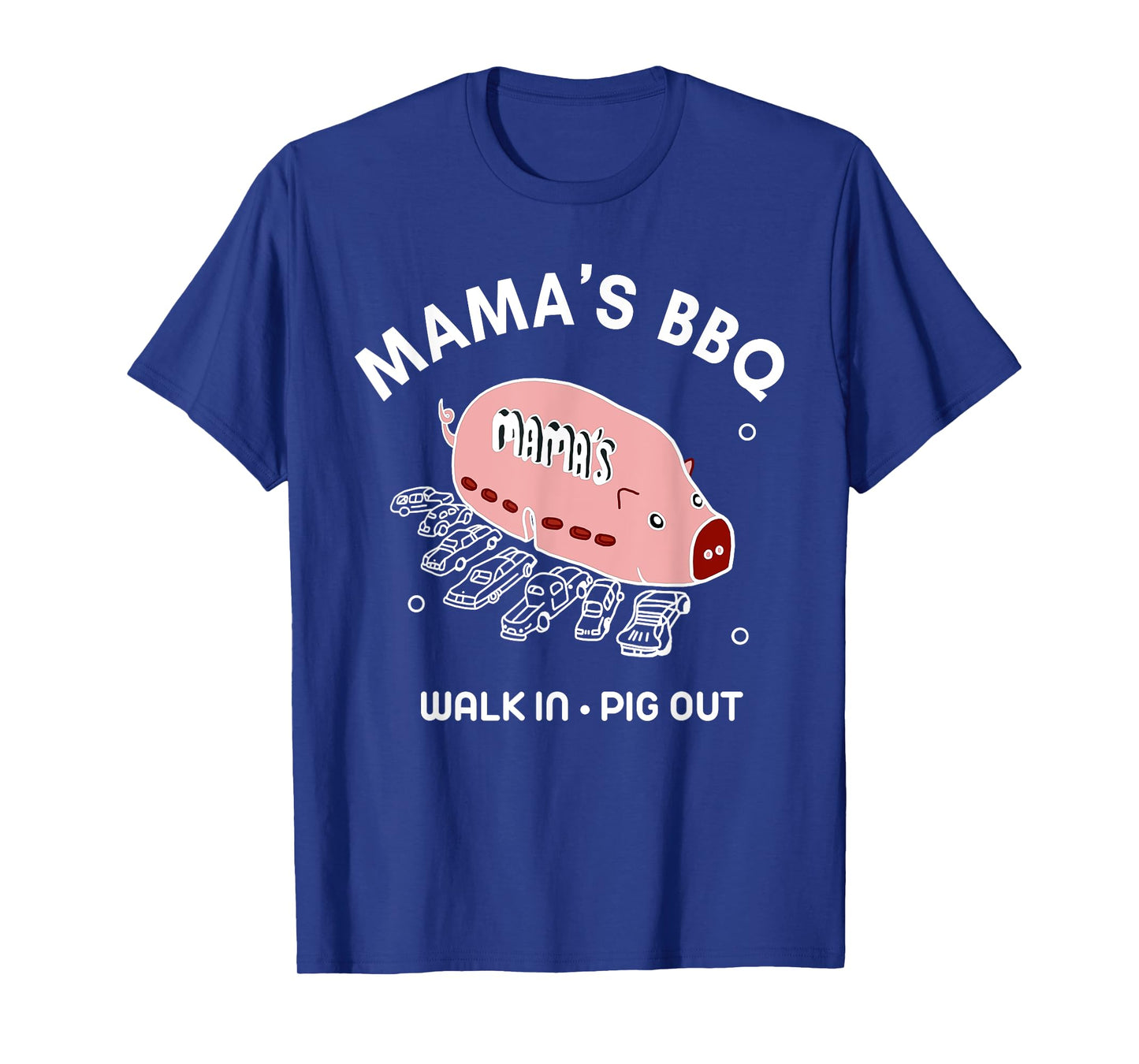 Mama's BBQ Walk In Pig Out Sunny Summer | Paddy's Irish Pub T-Shirt