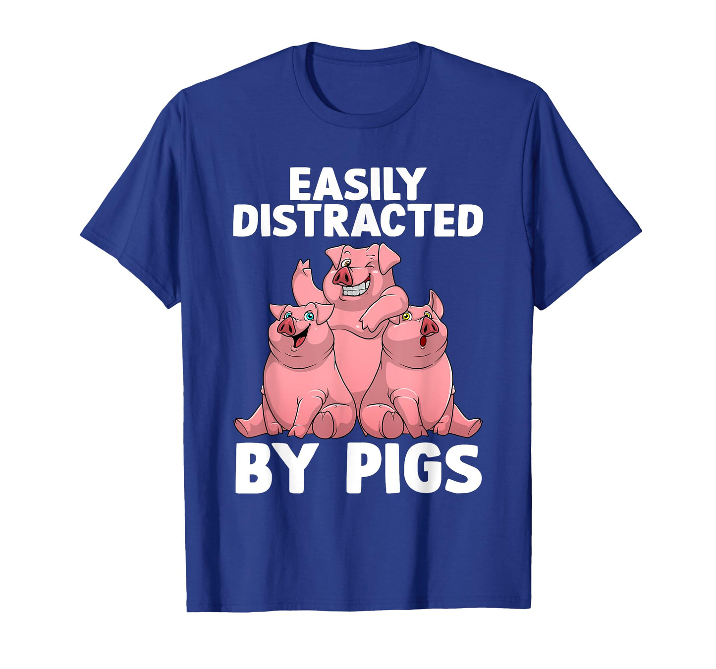 Funny Pig Design For Men Women Kids Farm Animal Pig Lovers T-Shirt