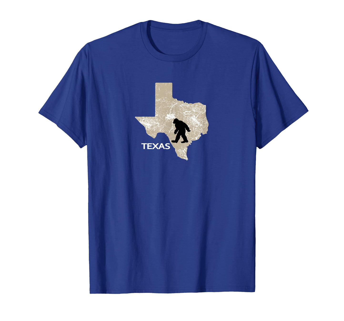 Funny Bigfoot I Believe Loves Texas TX Sasquatch T-Shirt