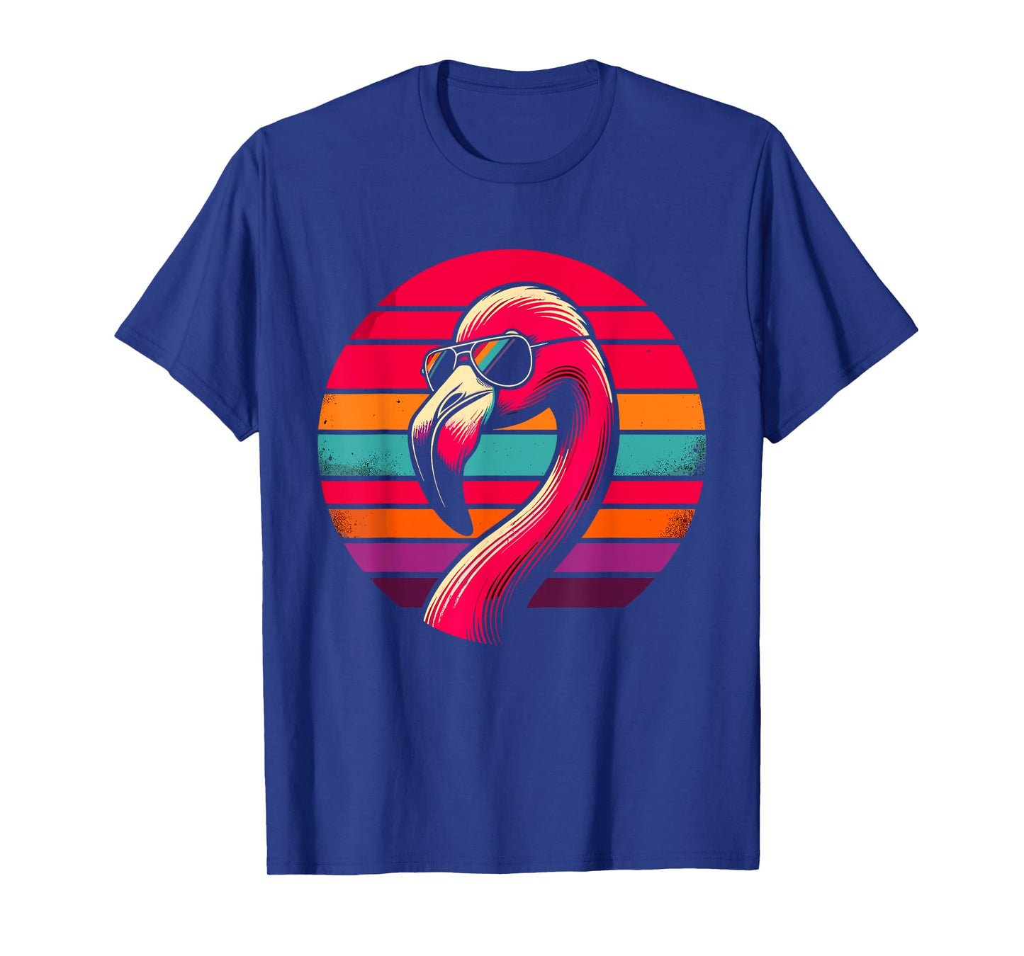 Retro Flamingo with Sunglasses T-Shirt