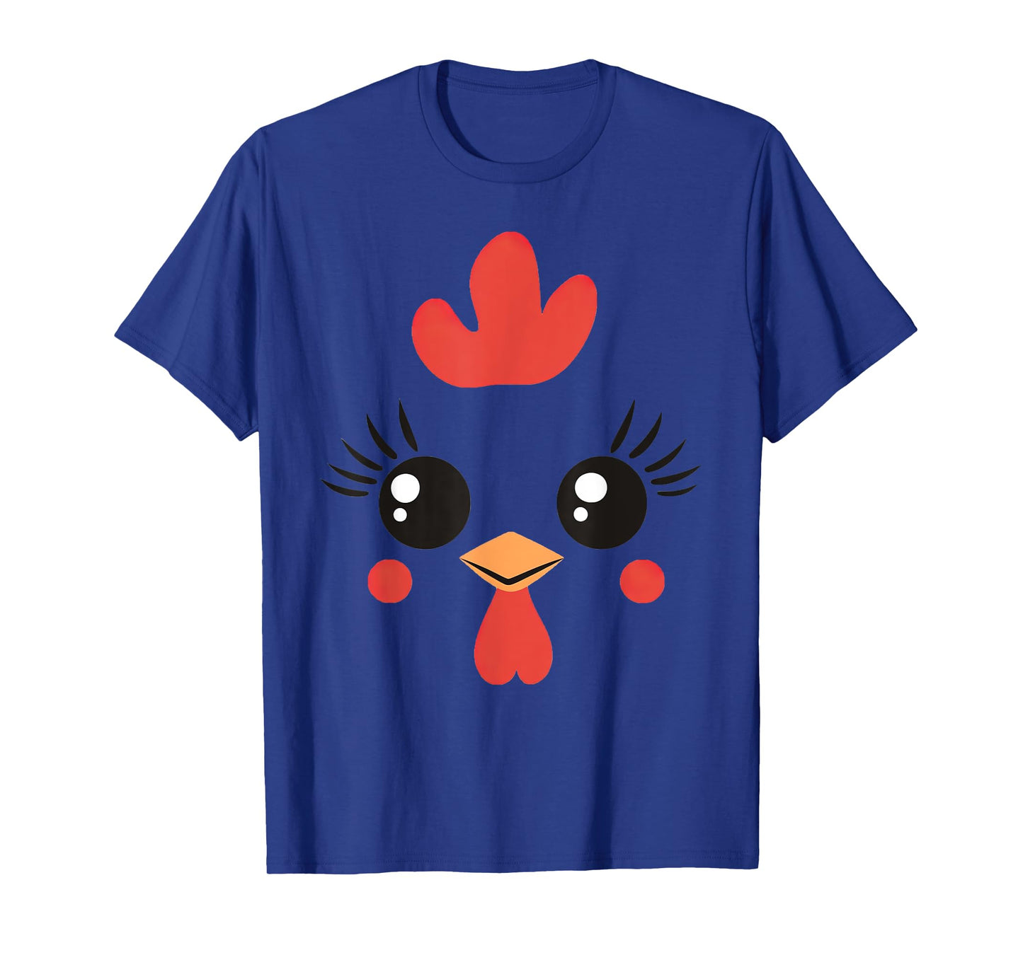 Funny Chicken Face Halloween T-Shirt