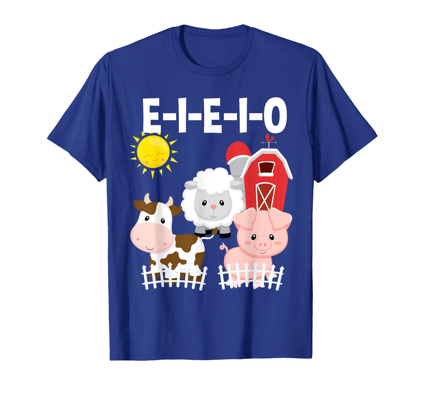 Toddler Kids Old MacDonald Had a Farm E-I-E-I-O Nursery Song T-Shirt