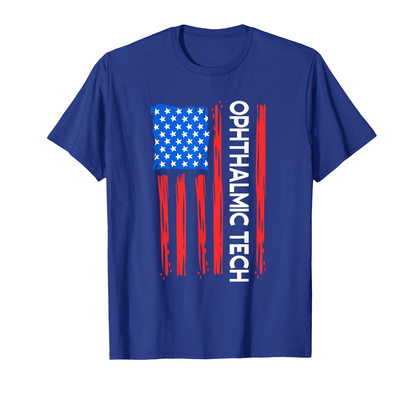 Patriotic Ophthalmic Technician Women Men T-Shirt