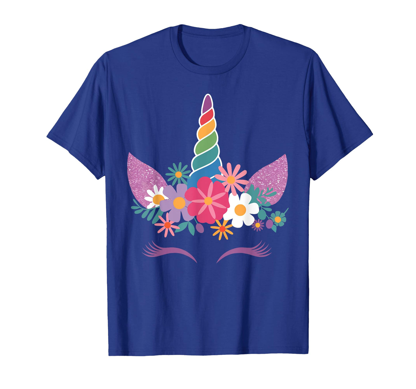Cute Unicorn Face present for Unicorn Lovers and Dreamers T-Shirt