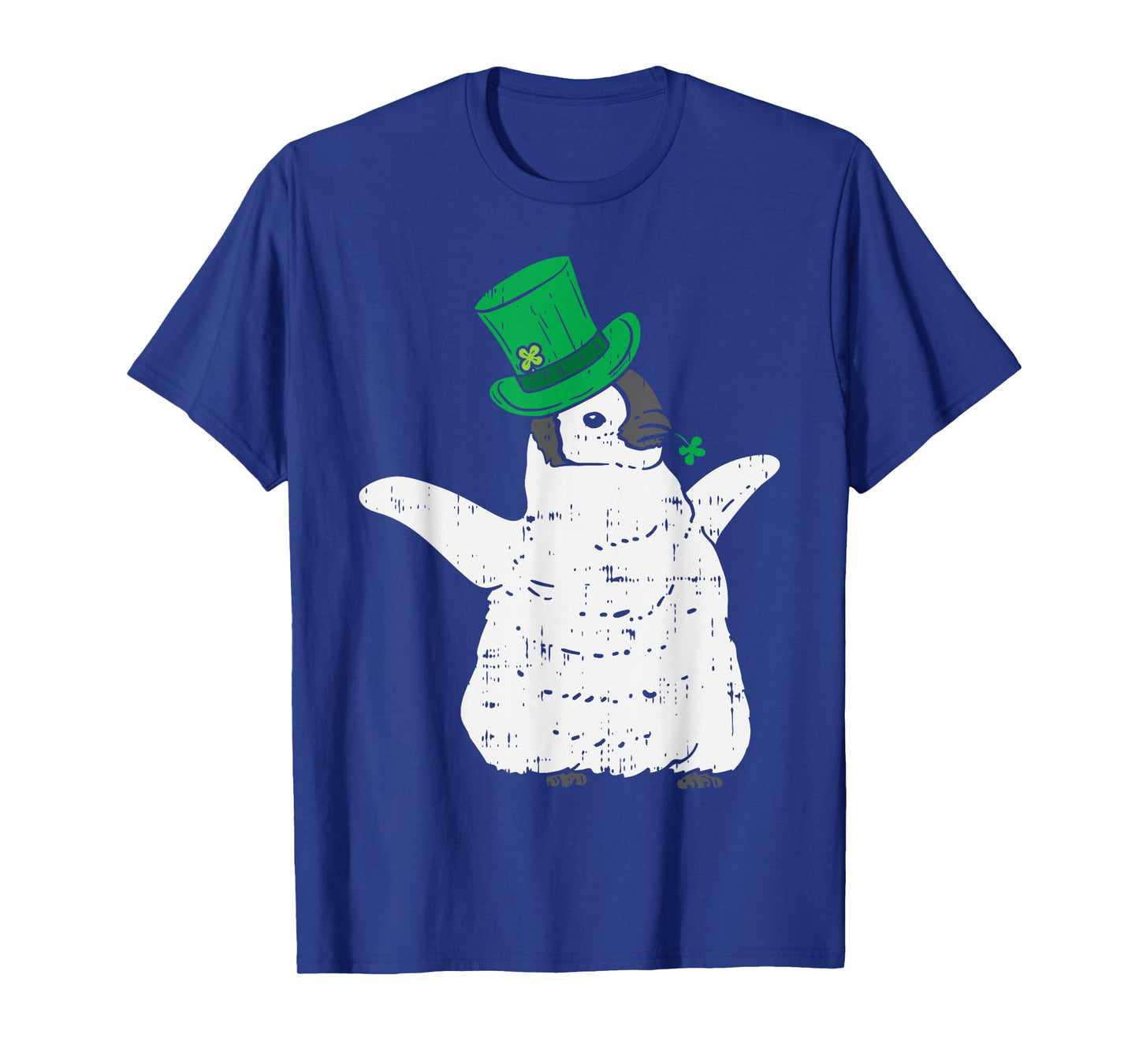 Irish Penguin Leprechaun Animal Cute Bird St Patricks Day T-Shirt