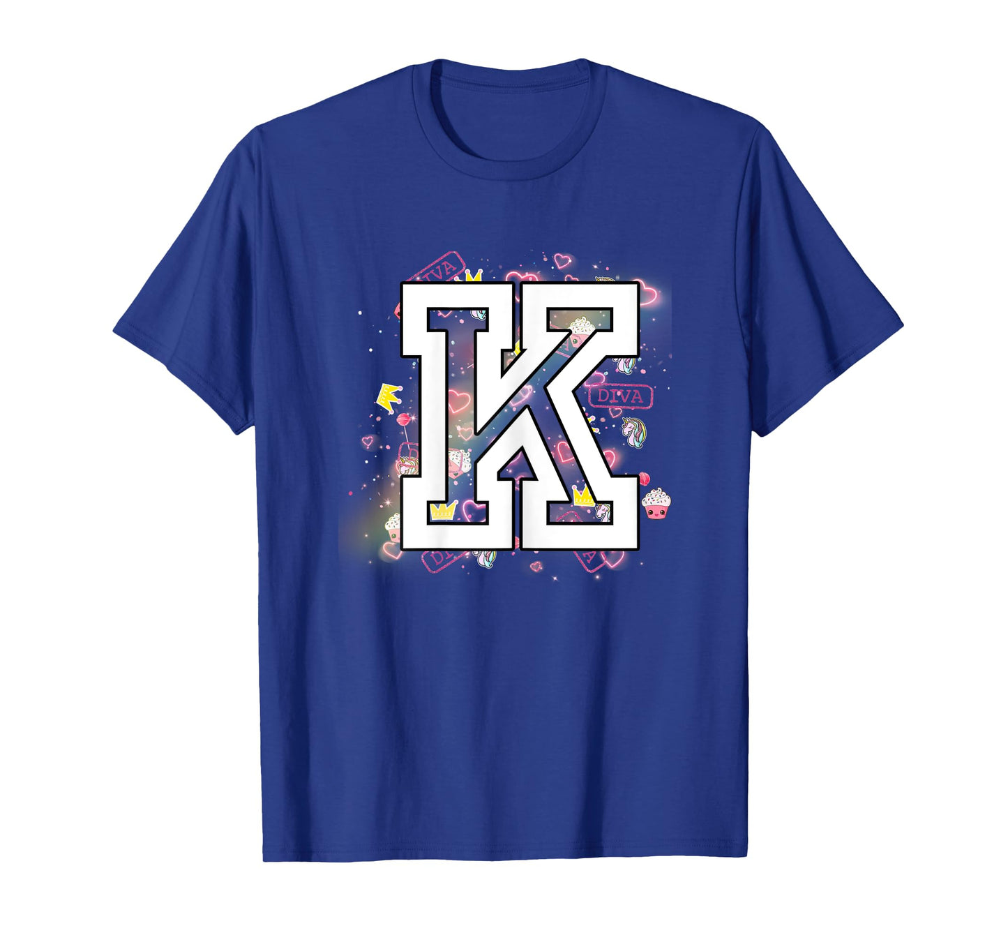 Kids Letter K Clothing For a Girl Who's Name Starts With K T-Shirt