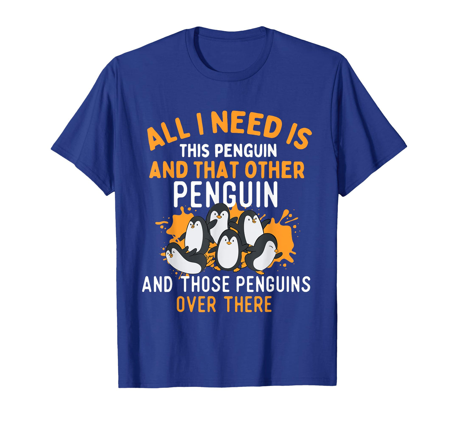 Penguin Lover Shirts All I Need Is This Penguin - Penguin Lover Bird Watcher T-Shirt