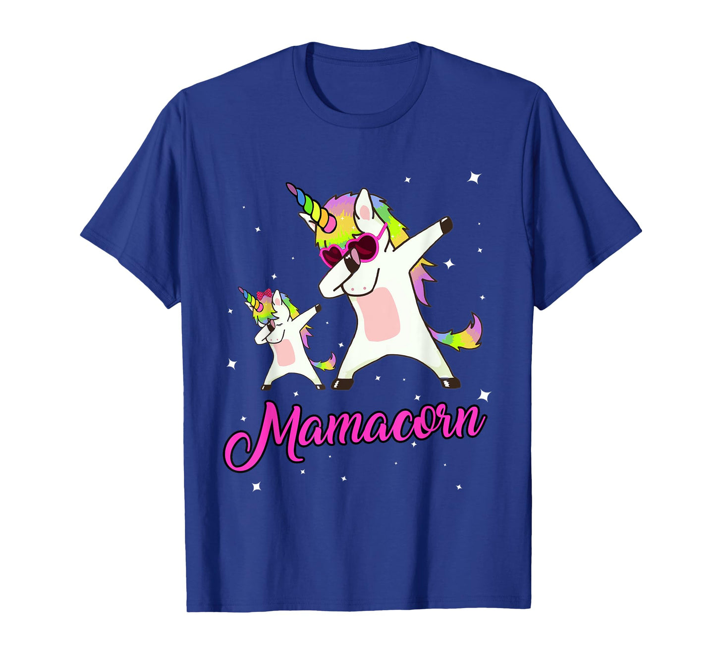 Mamacorn Unicorn Mom Mother's Day Mommy of the Unicorn Girl T-Shirt