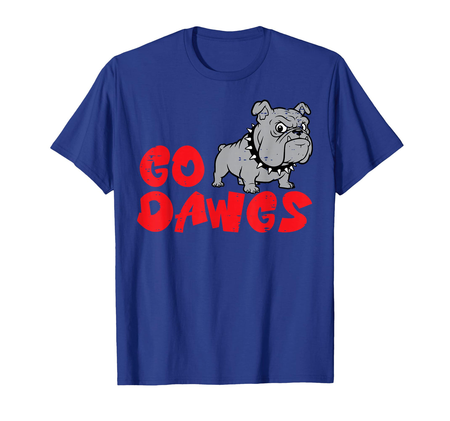 Go Dawgs Bulldog Men Kids Boys Girls Women Youth Teen T-Shirt