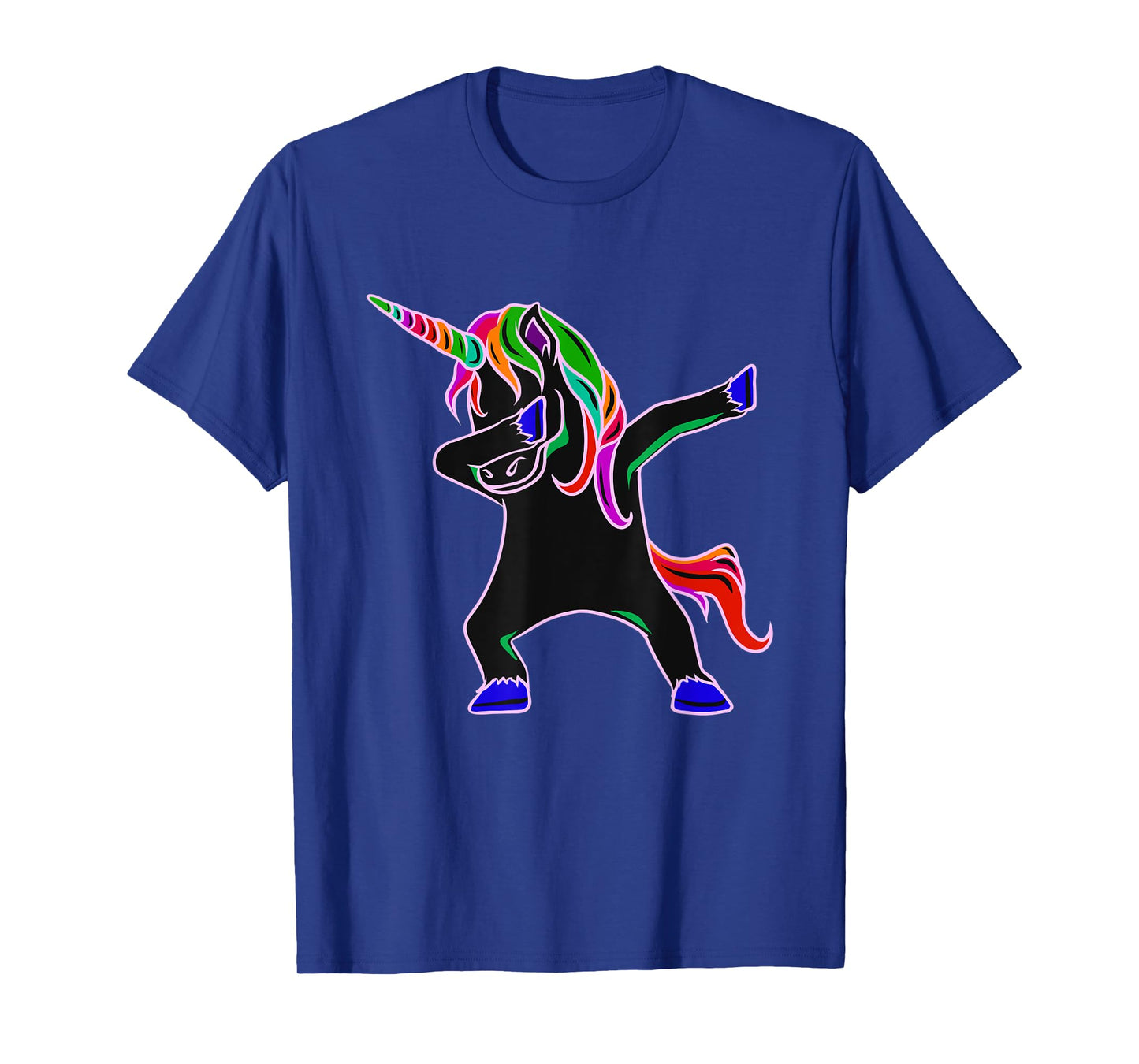 EDM Rave Shirt - Magical Dabbing Unicorn Festival T-Shirt T-Shirt