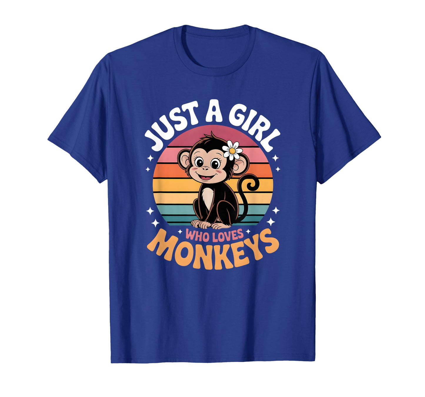 Girls Monkey T-Shirt