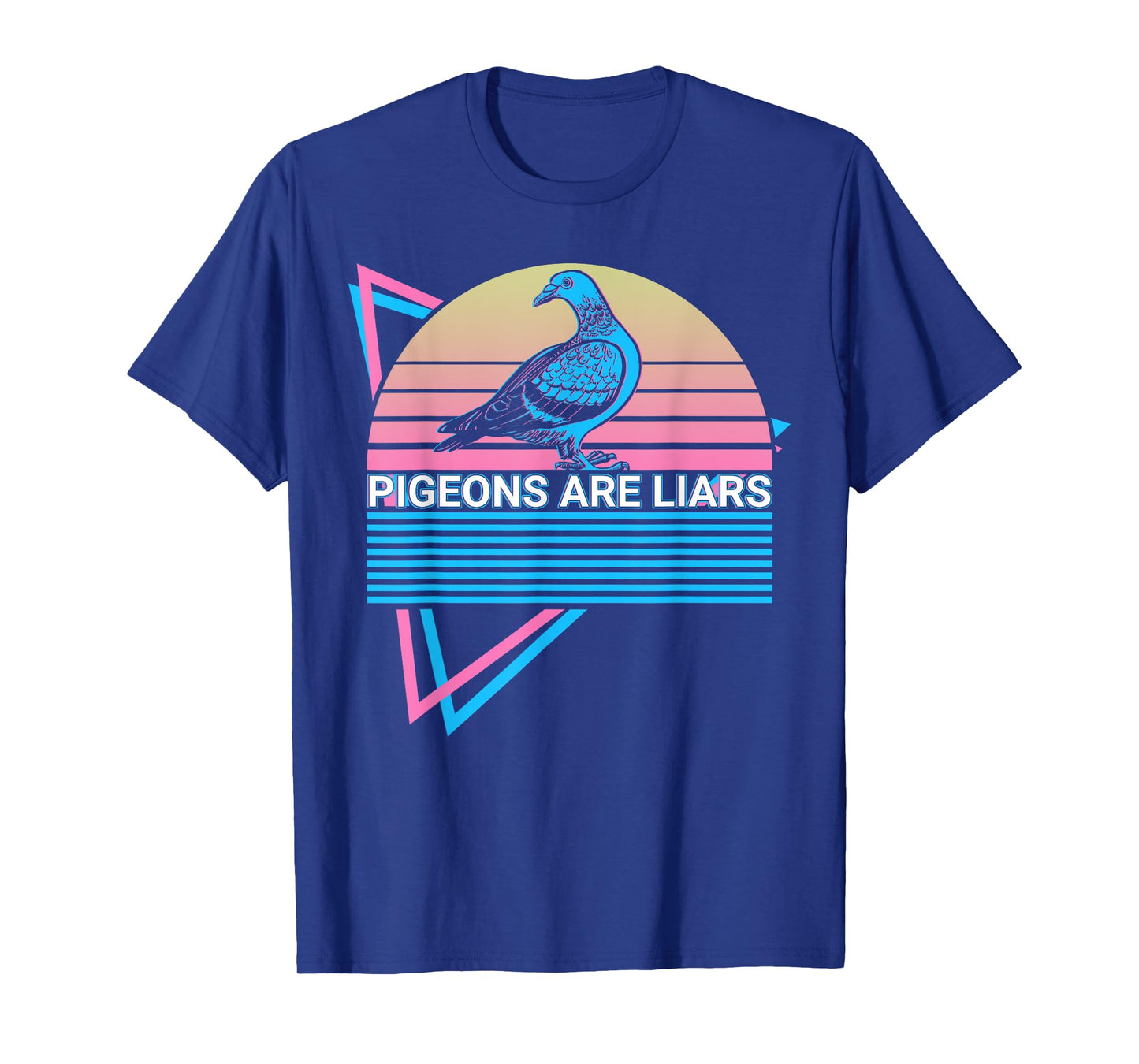 Pigeons Are Liars Pigeons Are Liars Retro T-Shirt
