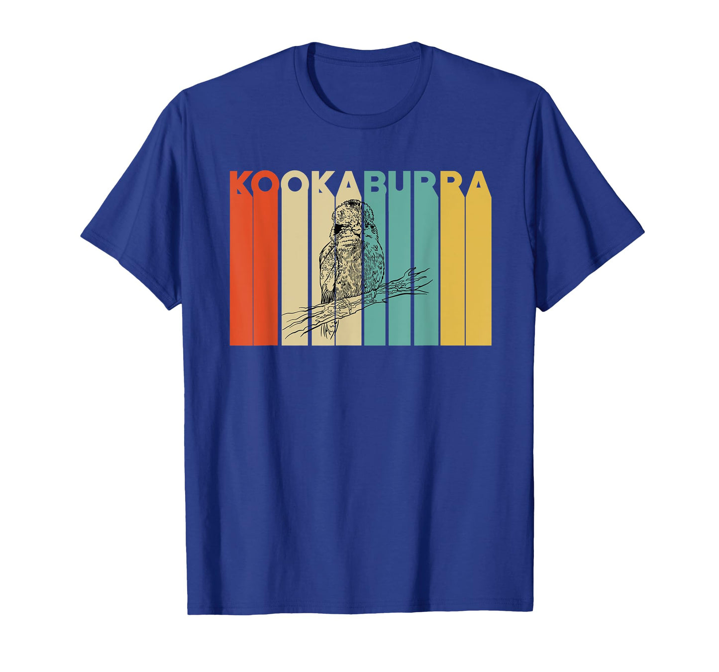 Retro Kookaburra Apparel Australia Birds Love Birding T-Shirt