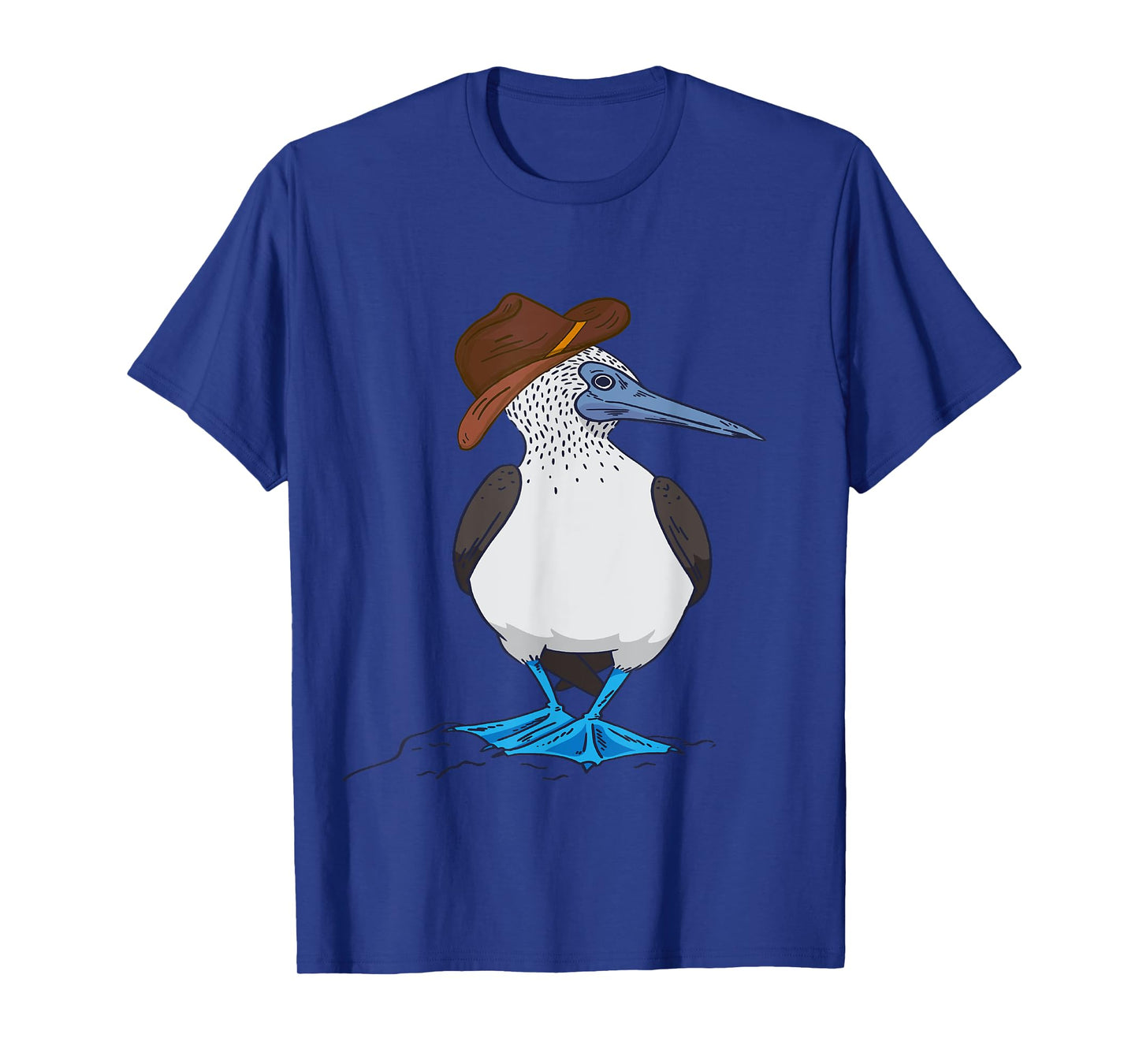 Western Blue Footed Booby Cowboy Blue Footed Booby Lover T-Shirt