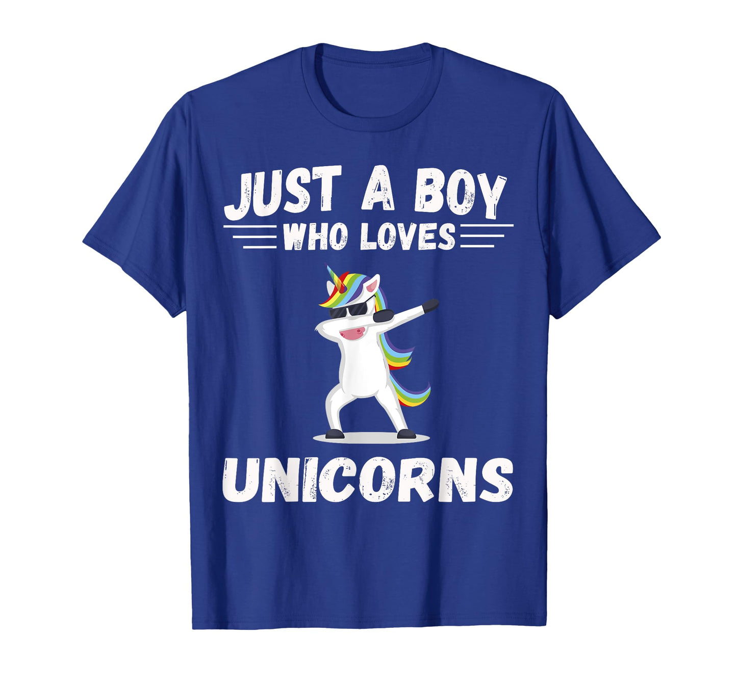 Cute Just a Boy who loves Unicorns Unicorn Gift T-Shirt