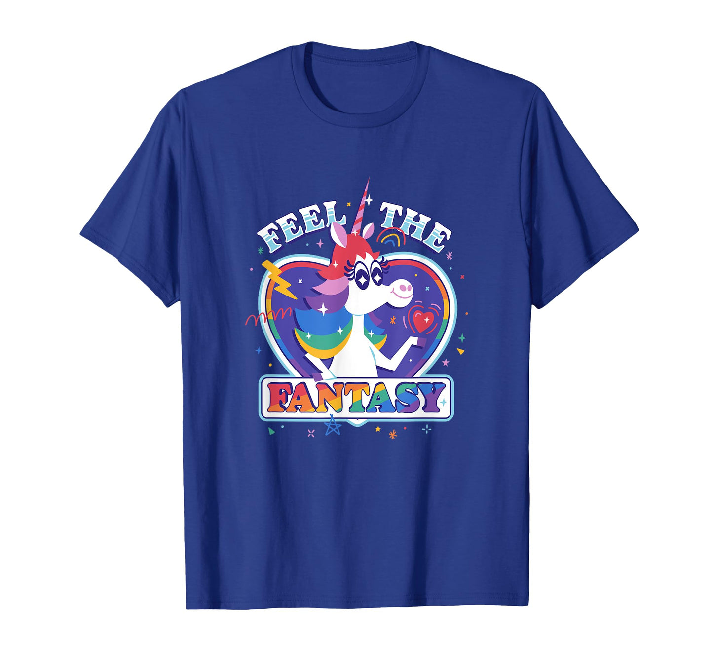 Disney Pixar Inside Out Fantasy Rainbow Unicorn T-Shirt