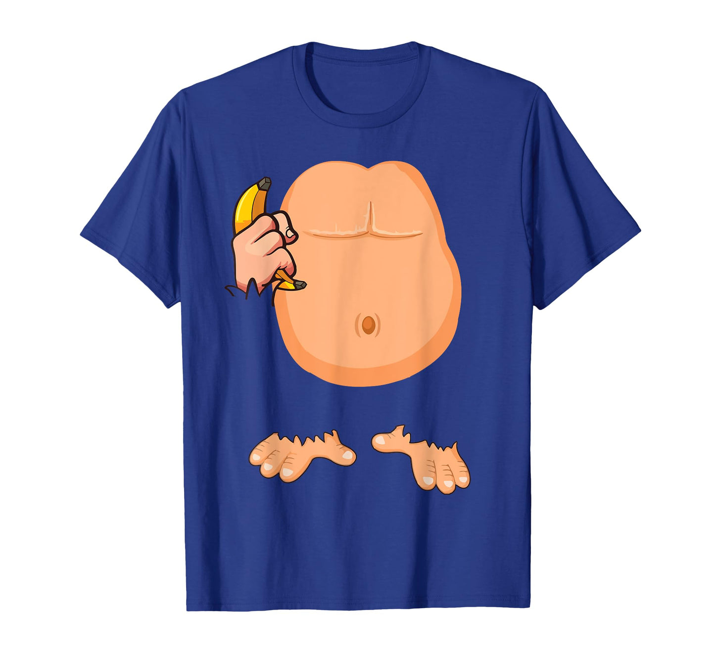 Monkey Costume Monkey Body Headless Halloween Costume T-Shirt