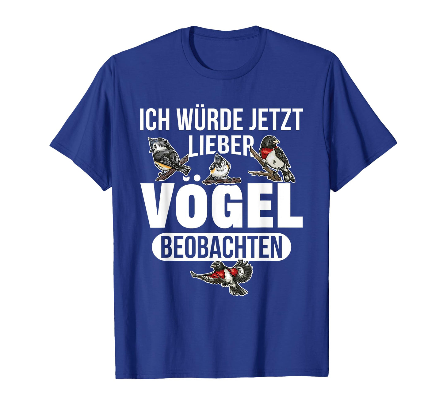 Ornithologe Vogel Ich würde jetzt lieber Vögel T-Shirt