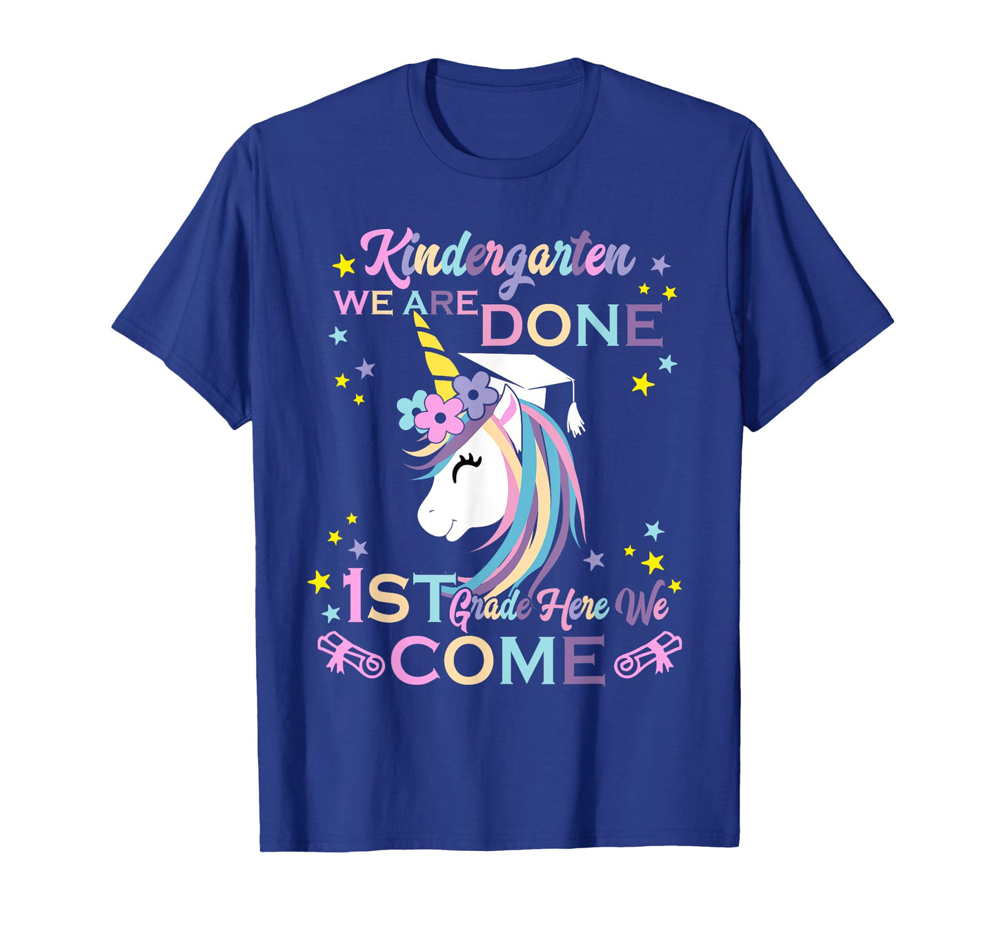 Kindergarten Graduation Magical Unicorn T-Shirt