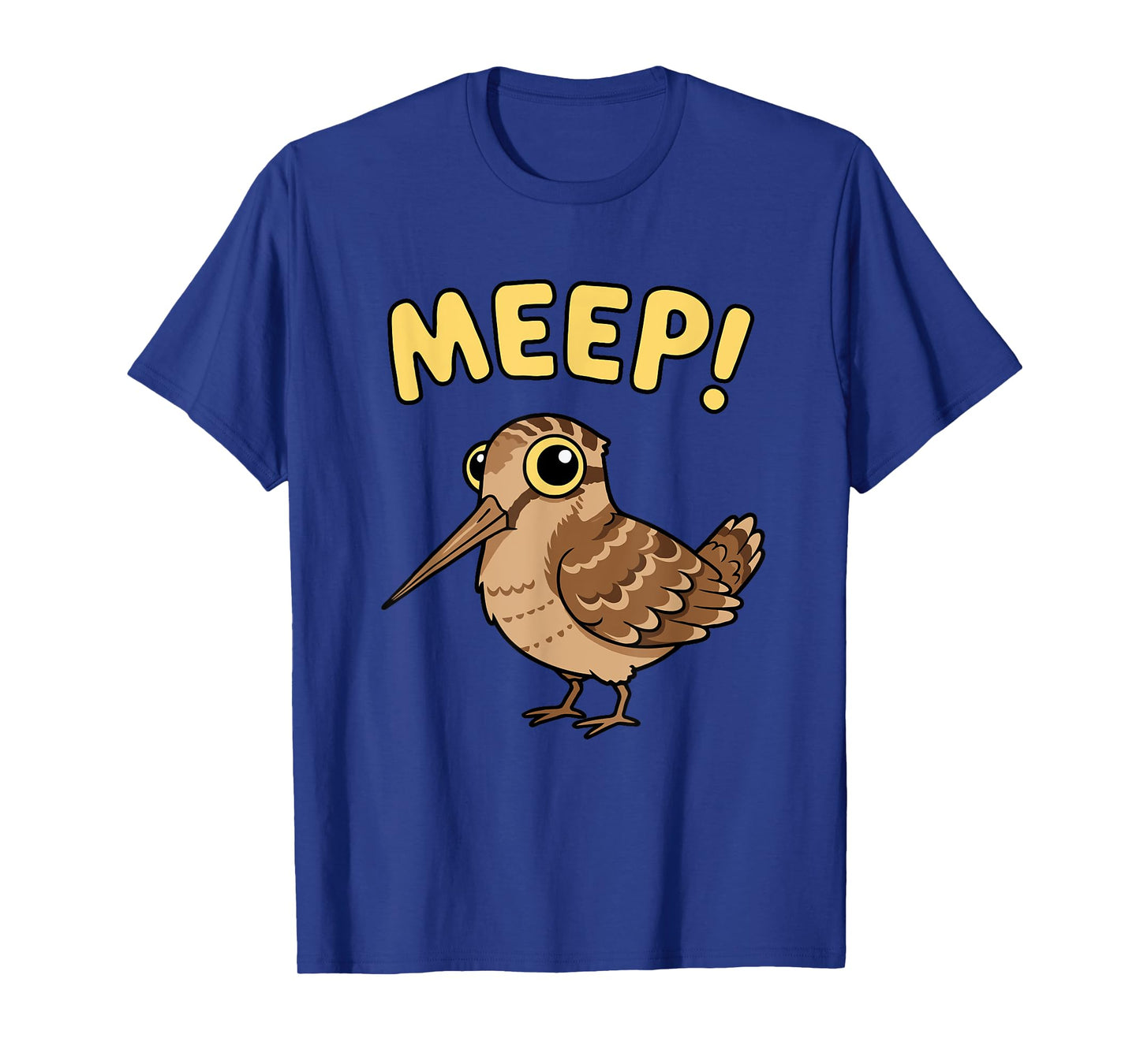 Meep Bird Saying Meep Bird Meme Cute American Woodcock Meep T-Shirt