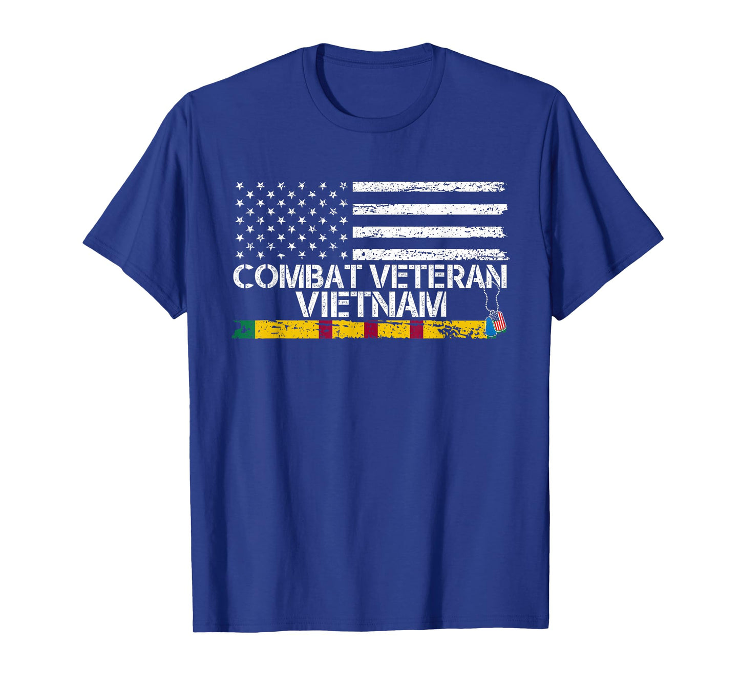 Combat Veteran Vietnam - Veteran Patriotic Father's Day T-Shirt