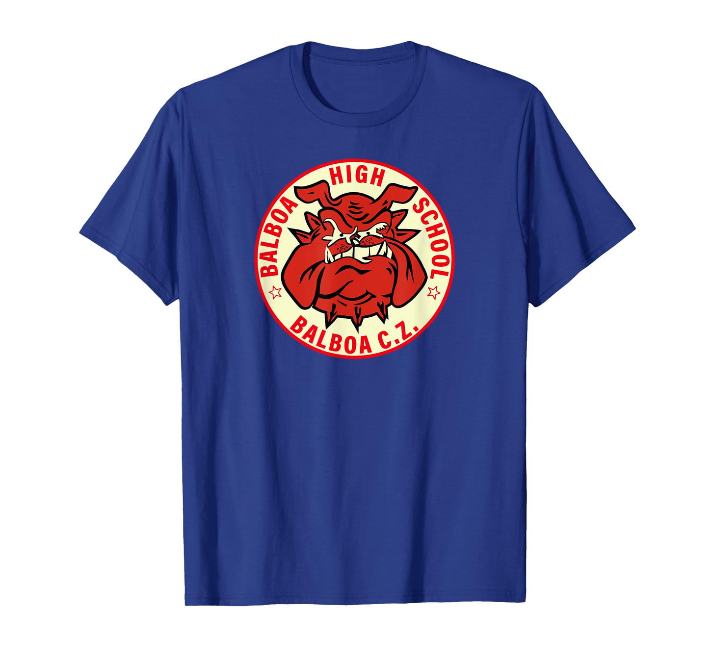 Balboa High School former Panama Canal Zone Bulldog Mascot T-Shirt for Men Women