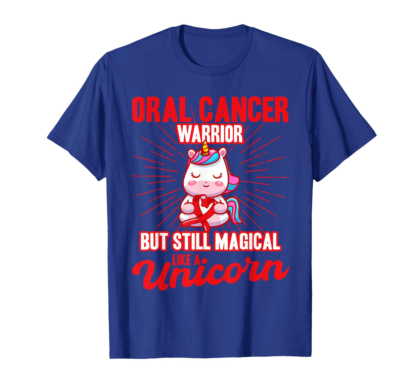 Magical Like A Unicorn Oral Cancer Awareness T-Shirt