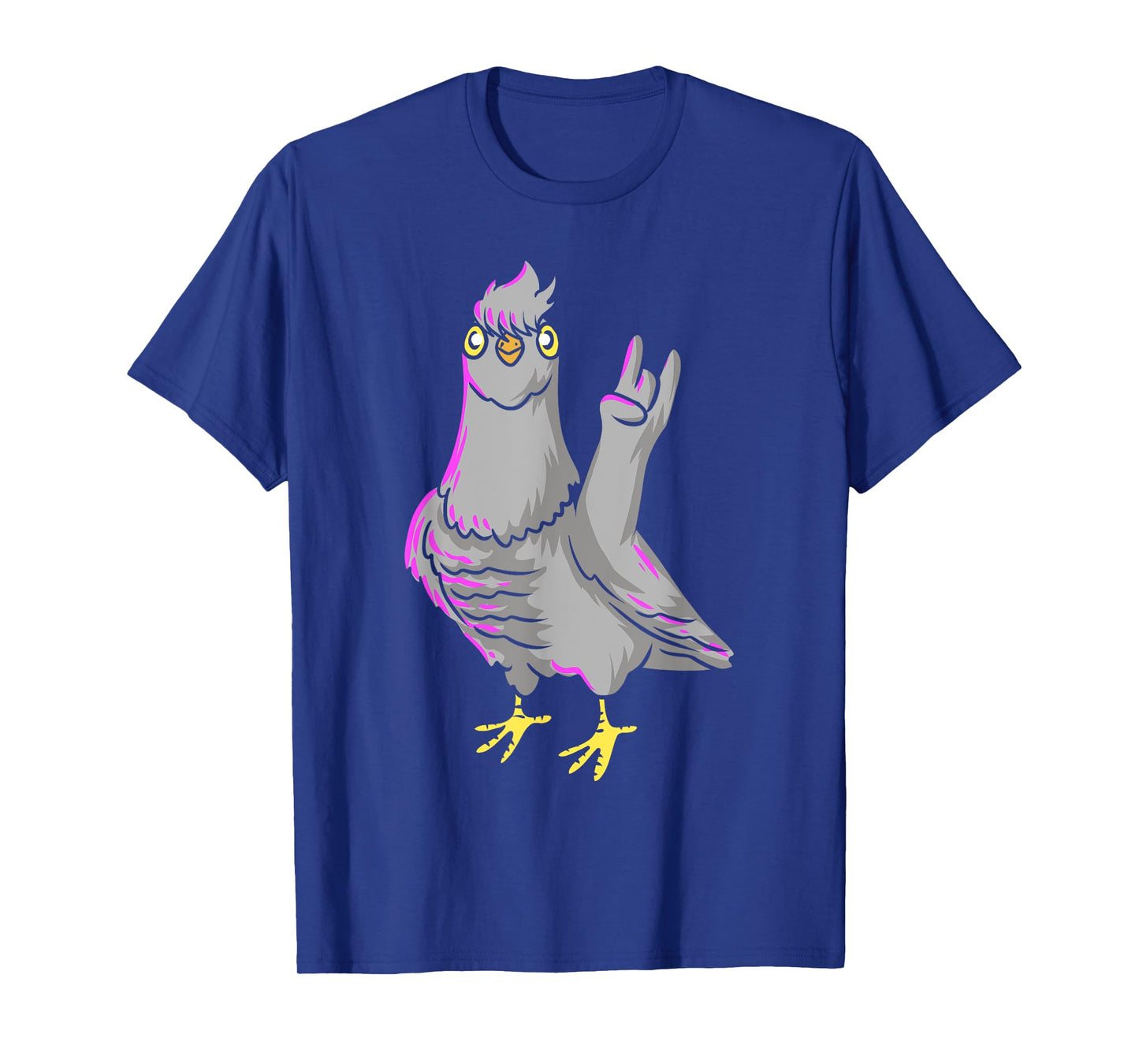 Gothic Pigeon Emo Punk Death Metal Bird Lover Pigeon Racing T-Shirt