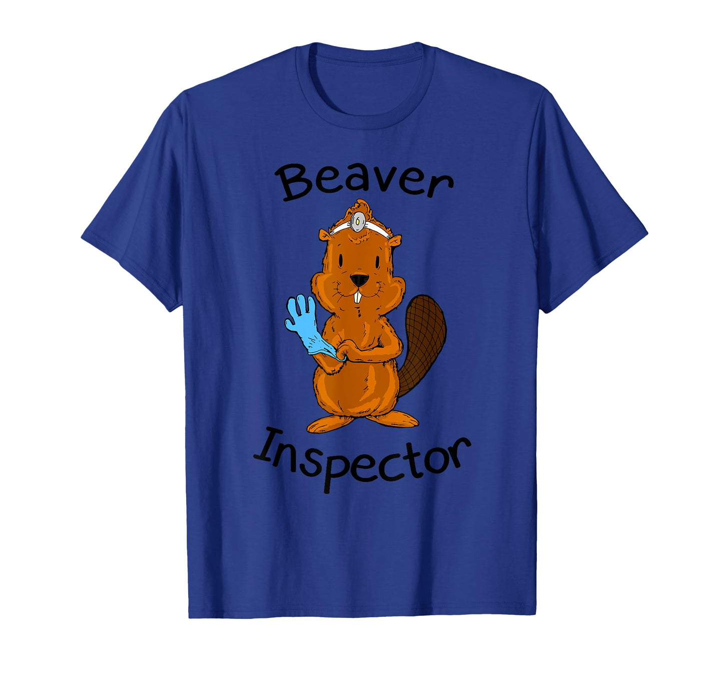 Inspector Beaver Tail Shirt Funny Tees For Men Beaver Shirt T-Shirt