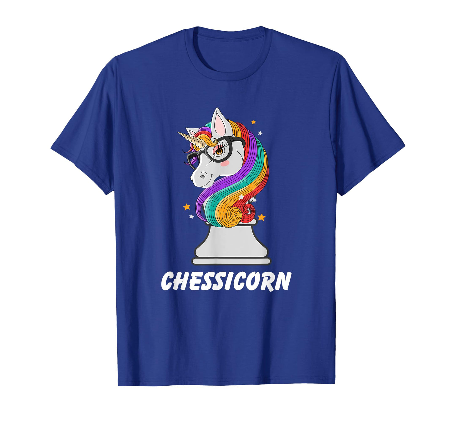 Cute Chess Art Chessicorn Unicorn Lovers Chess Player T-Shirt