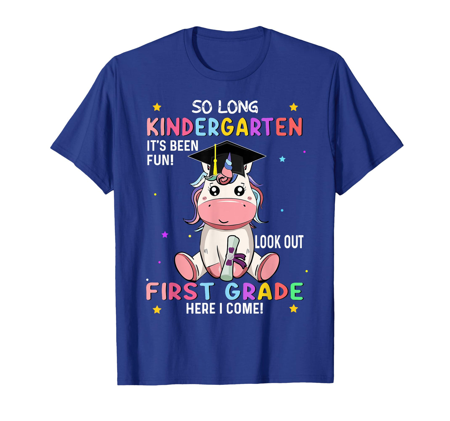 So Long Kindergarten graduation class 2025 unicorn girls T-Shirt