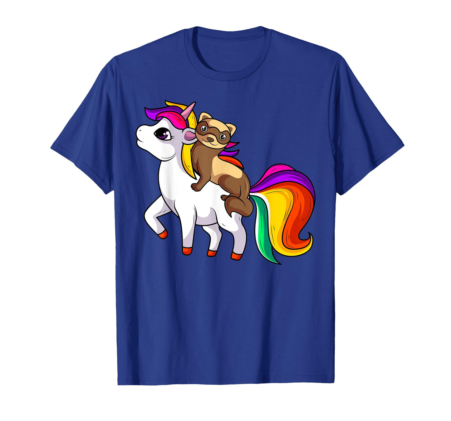 Ferret Unicorn Animal Lover T-Shirt