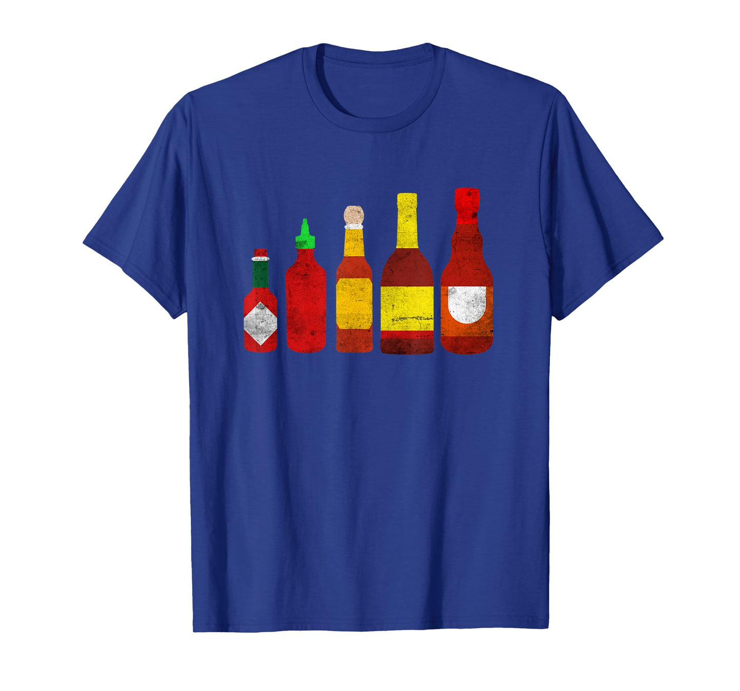Hot Bottle Sauce Spicy Habanero Food Lover T-Shirt