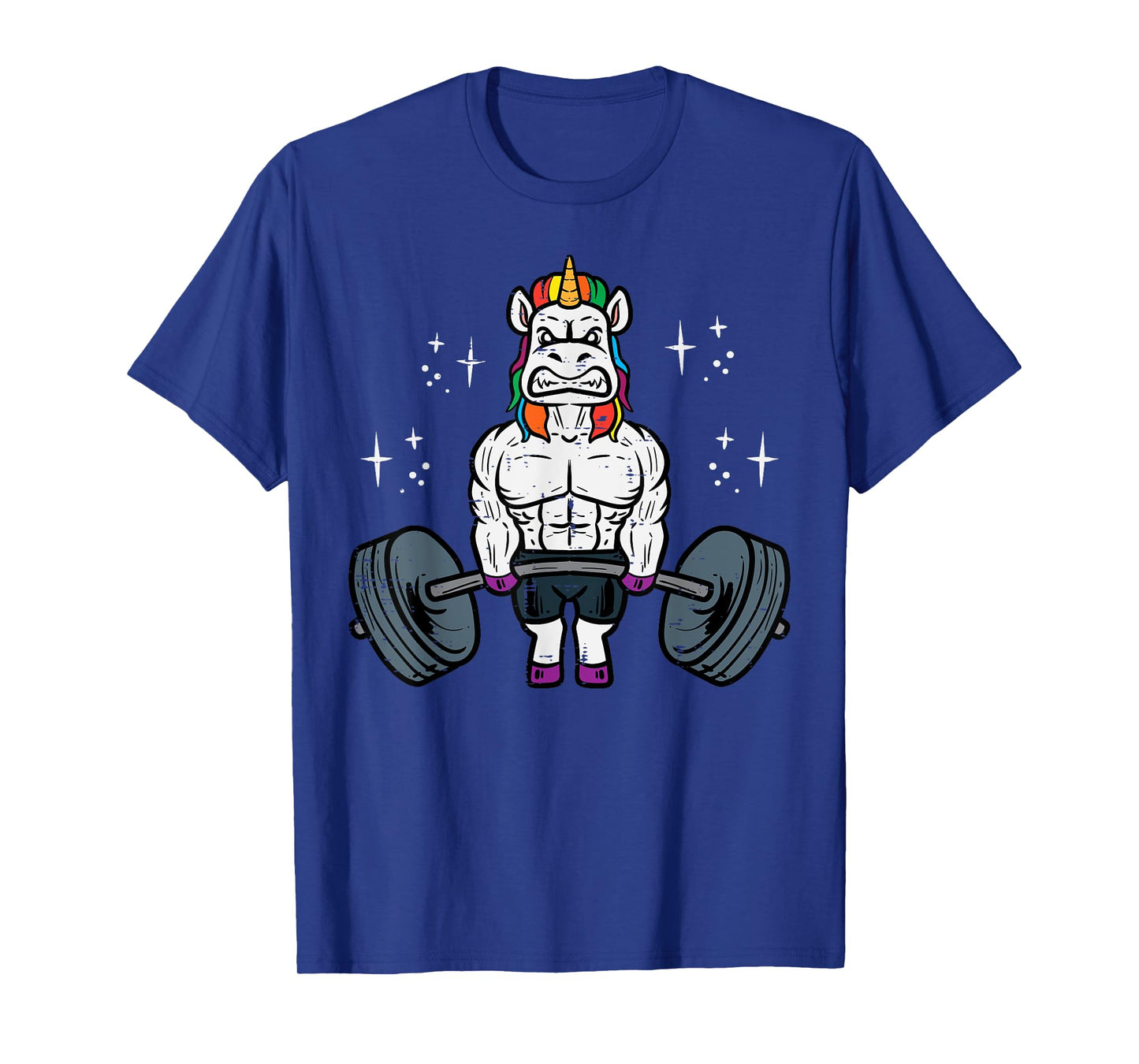 Workout Unicorn Deadlift Gym Fitness Weightlifting Women Men T-Shirt