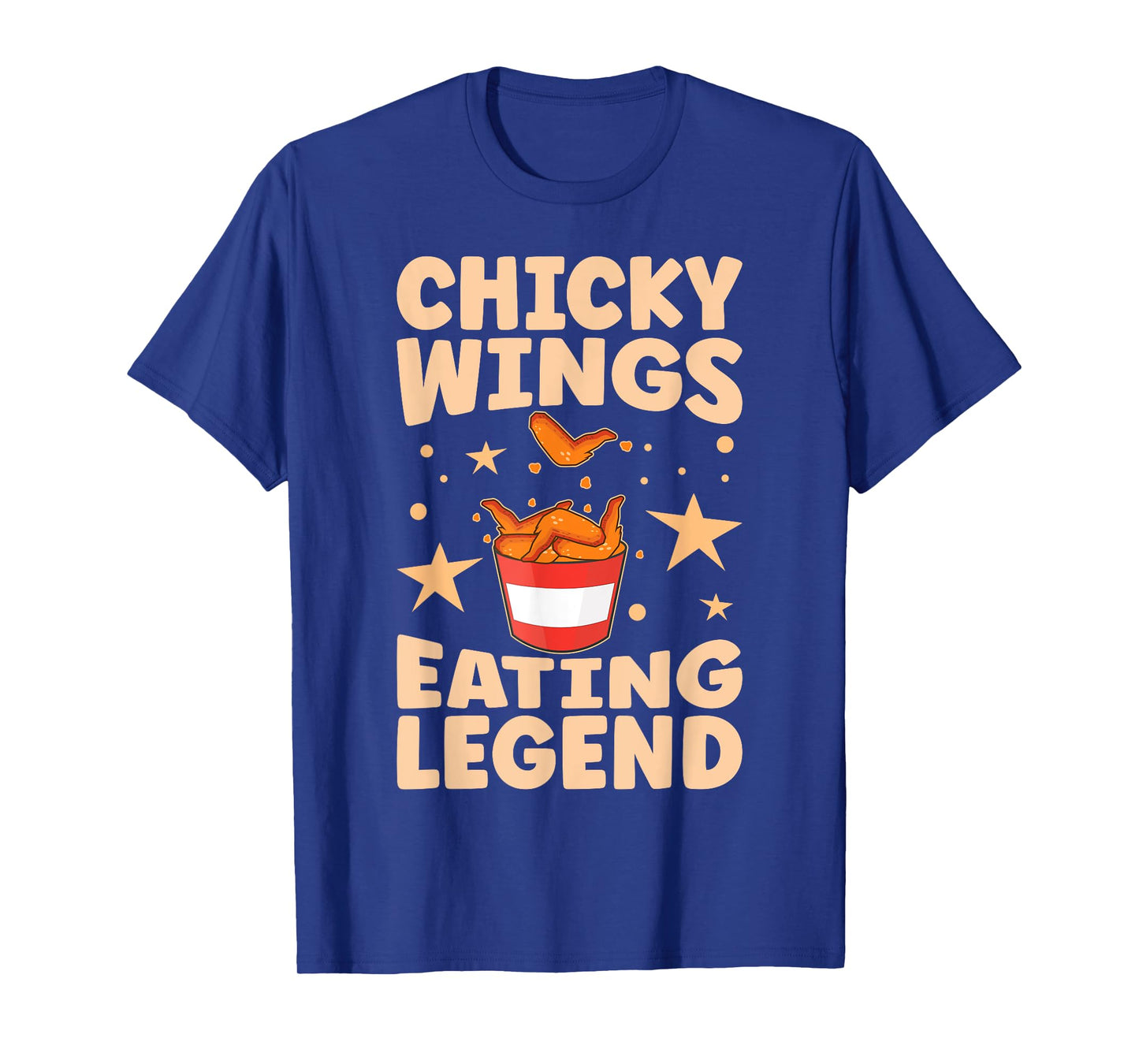 Eating Champion Food Contest Chicken Wing Competitive Eating T-Shirt