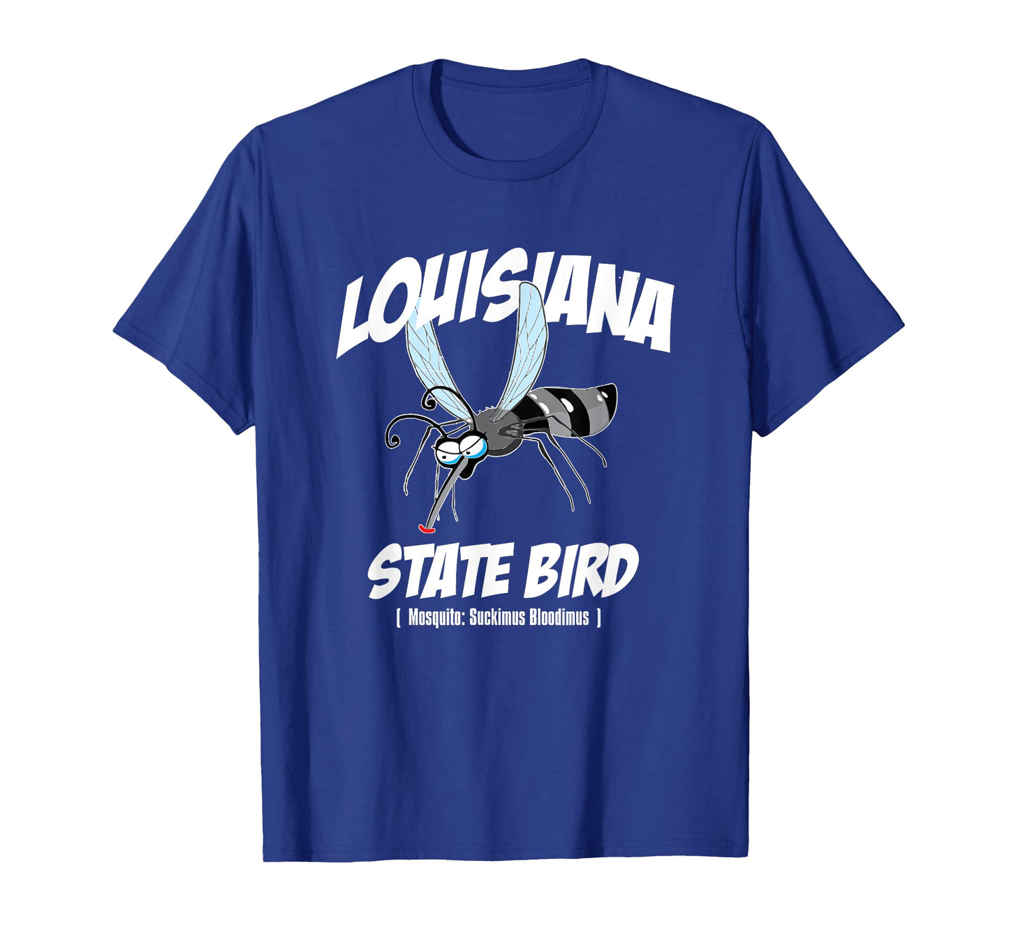 Louisiana State Bird Mosquito Joke Shirt T-Shirt