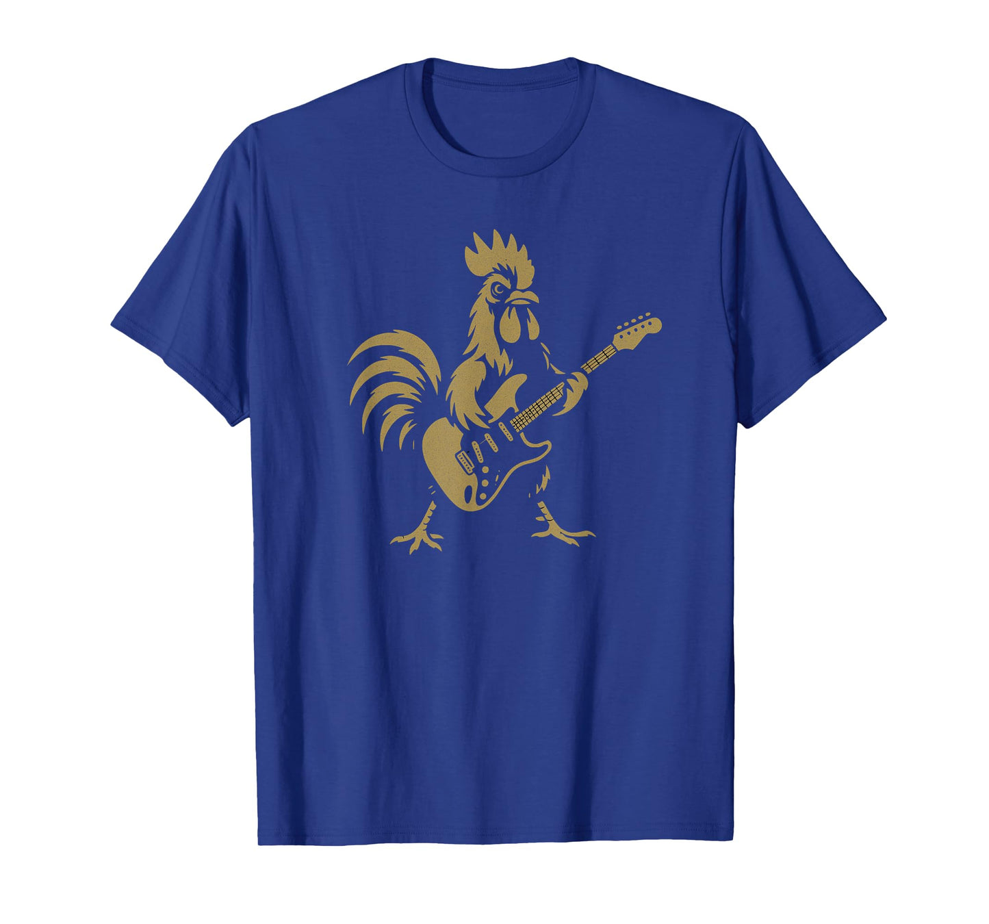 Rock Out Highland Rooster / Chicken Cool Band Music Lovers T-Shirt