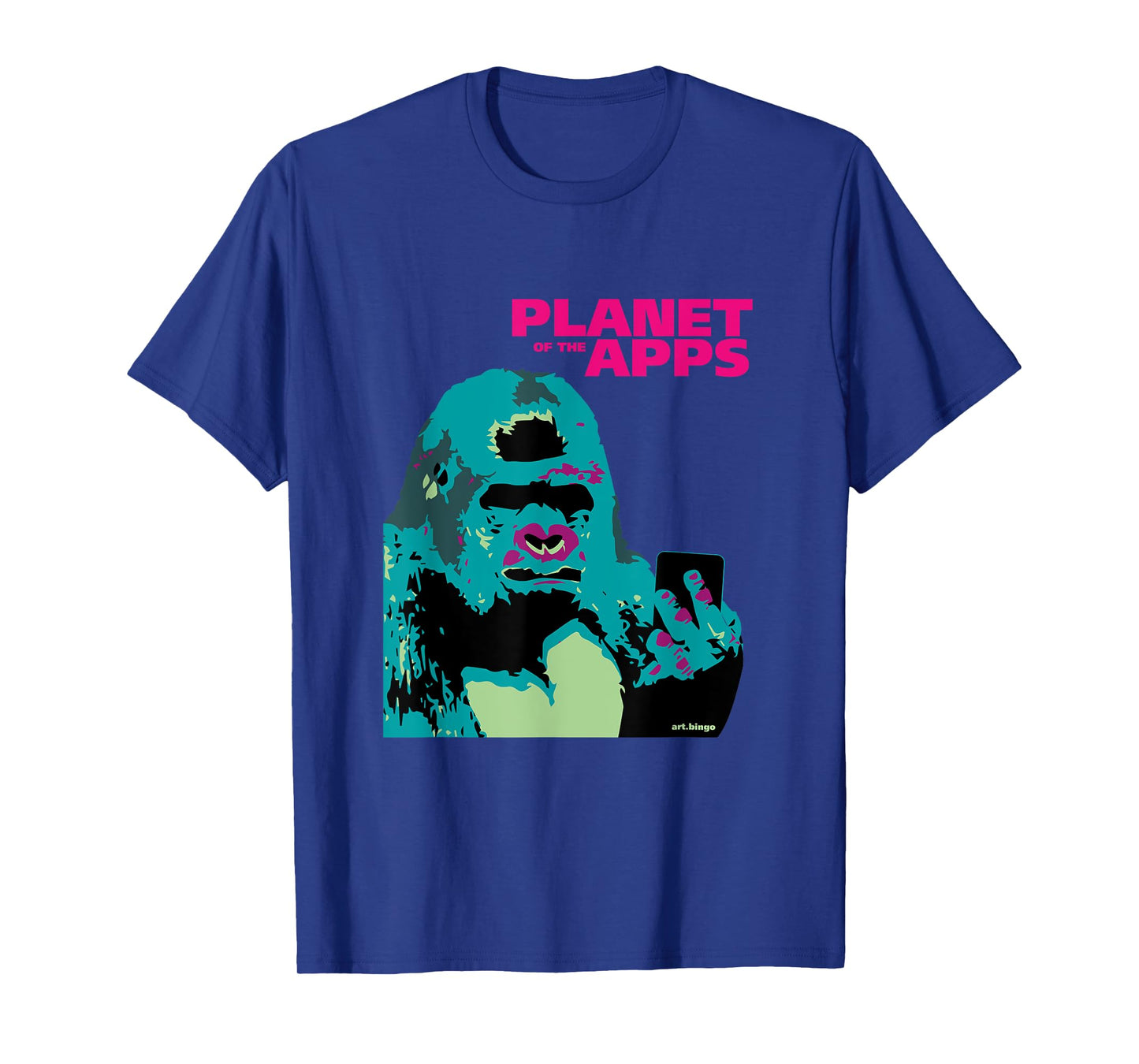 Great Apes with Apps Planet T-Shirt