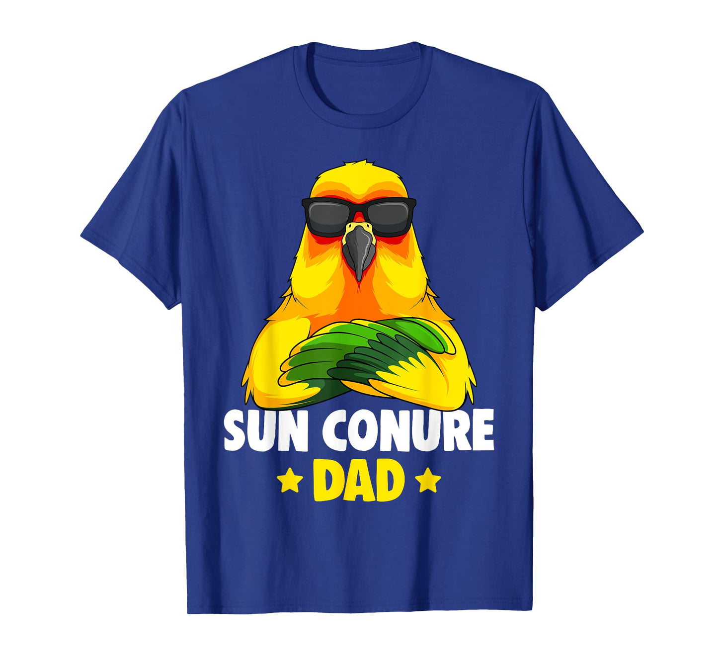 Sun Conure Dad Parrot Bird T-Shirt