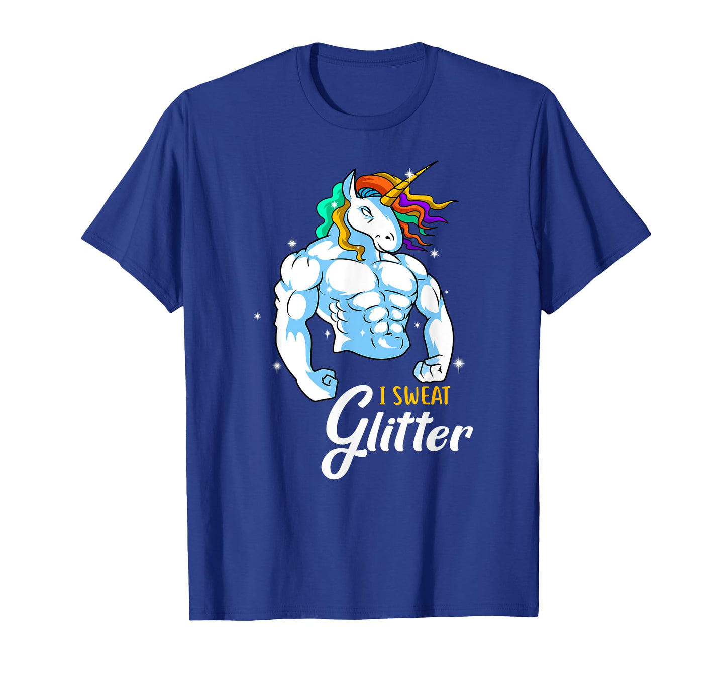 Weightlifing Barbell - Funny Workout Weightlifting Unicorn T-Shirt